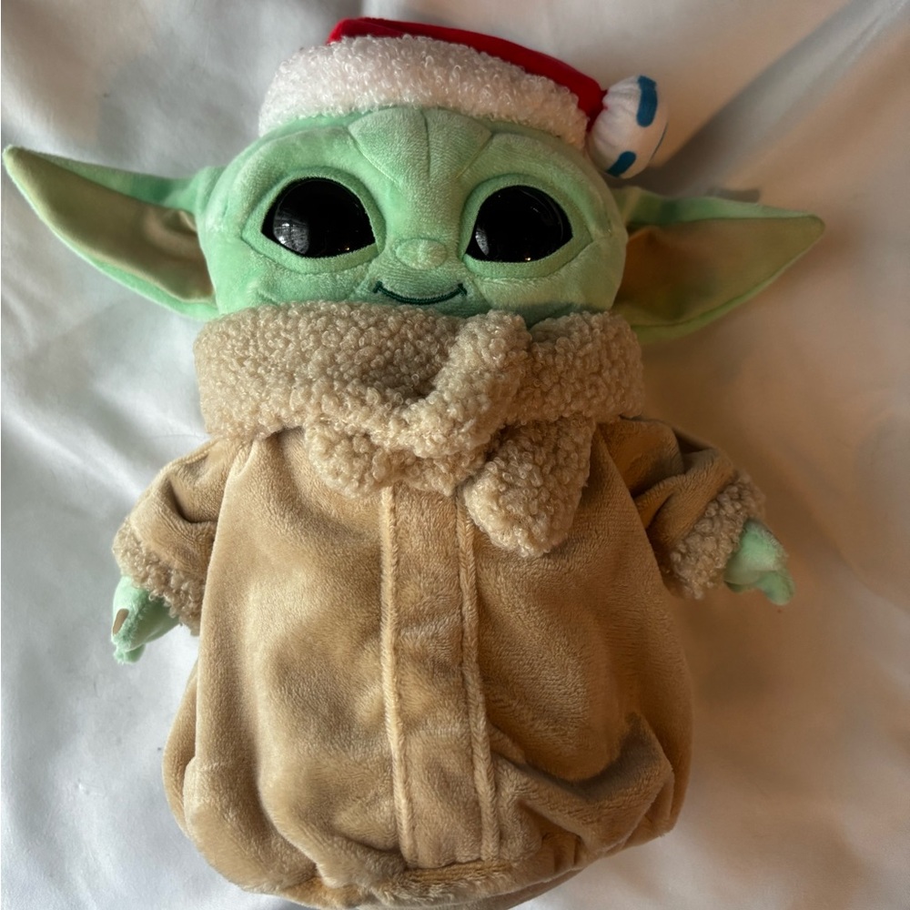 Star Wars Grogu Plush Toy Green and Tan Christmas